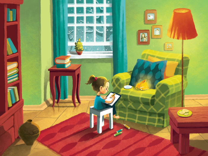 иллюстрация к детской книге