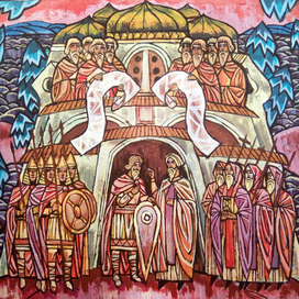 Благословение . "Ладожский сказ". 2017 г.