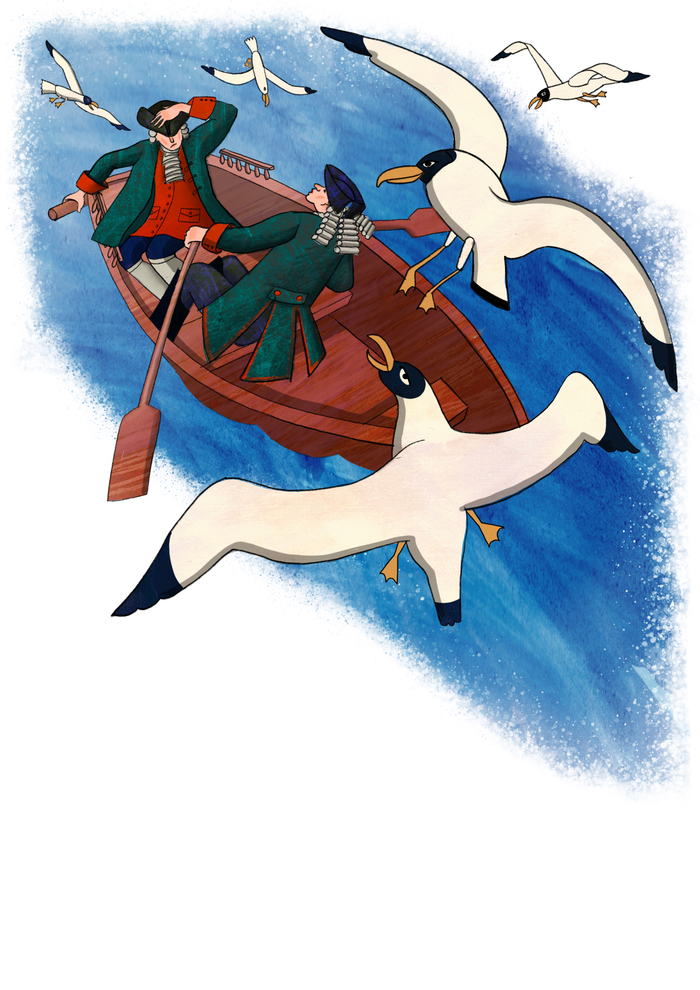 Иллюстрация к книге Наталии Романовой «Расследование ведут первоклашки»