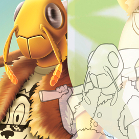 Пчела с приветом