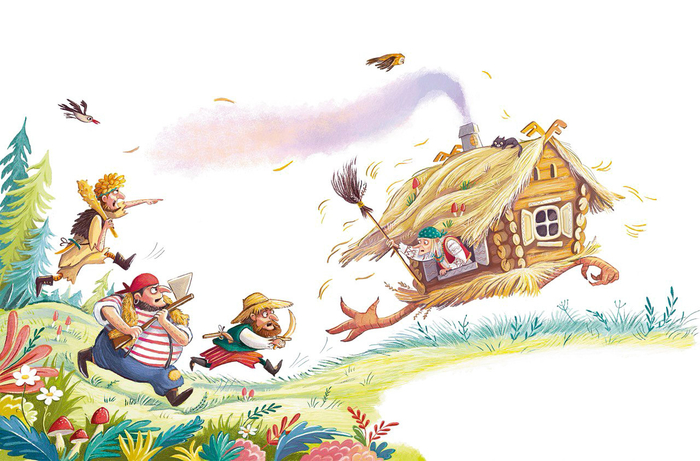 Как баба Баба Яга дом искала