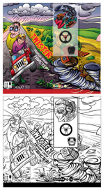 Макет коробки для автомата Twister