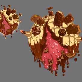 Шоколадная планета