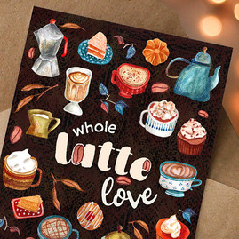 Открытка для мелокофеманов