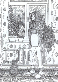 Диптих. "Бытовая романтика. Москва-Питер". "Москва"