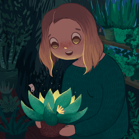 В цветочном магазине