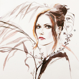 Автопортрет "Последний день осени".