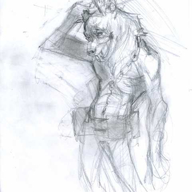 эскиз персонажа