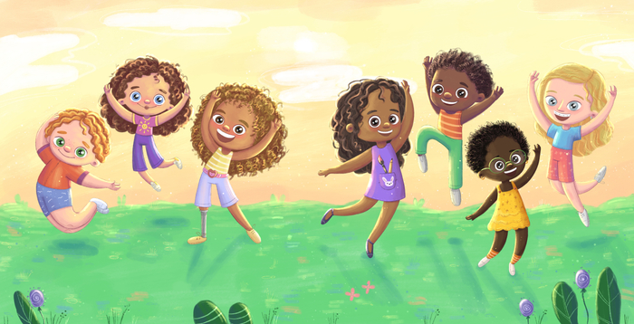 Счастливые дети