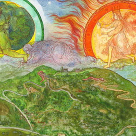 Дольмены горы Нексис Солнечный и Лунный (Изотерика, Адыгейские сказки)