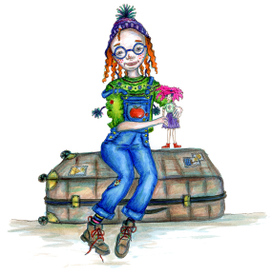 Girl with glasses / Девочка в очках