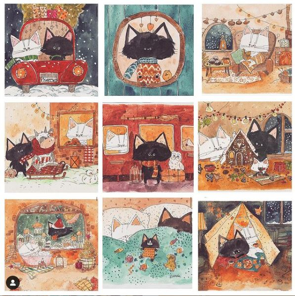 серия иллюстраций