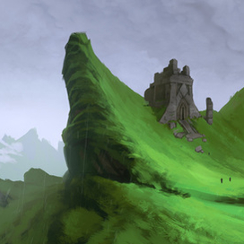 руины на вершине