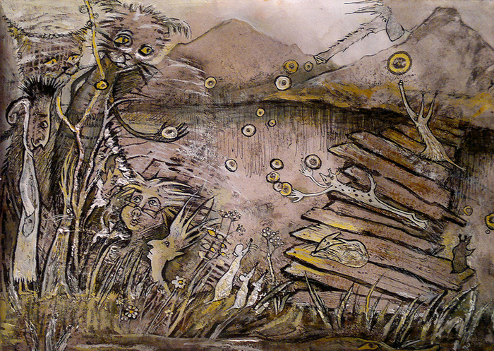 Вышли поиграть.