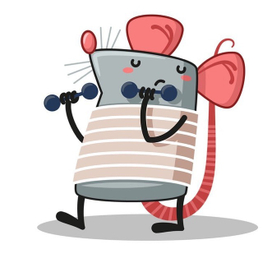 Серебрянная мышь