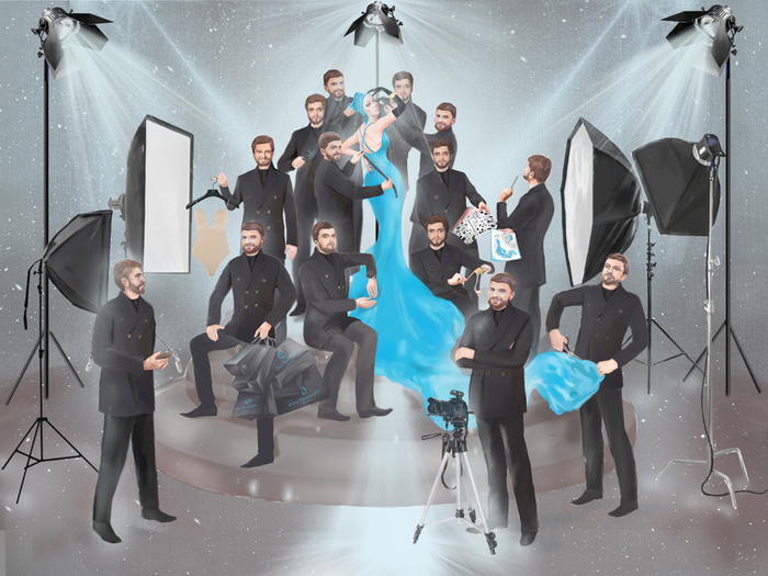 иллюстрация для fashion-эксперта