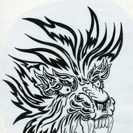 Tribal lion 
