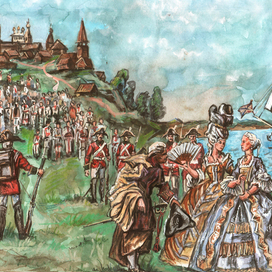 Торжественный приём в провинции