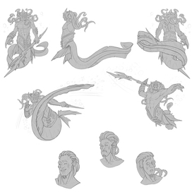 Poses and emotions