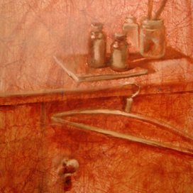 Натюрморт с вешалкой