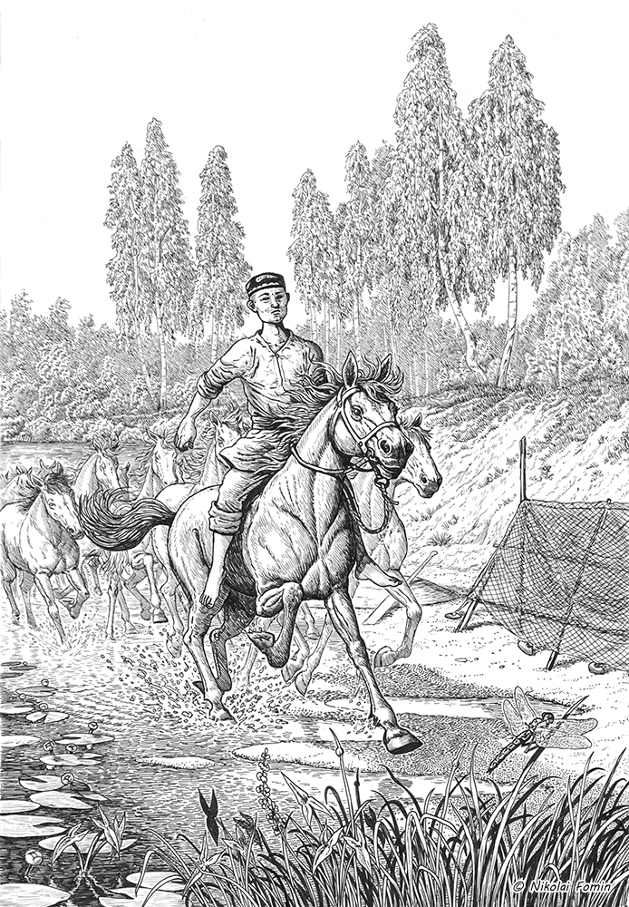 На Вузюковом озере.