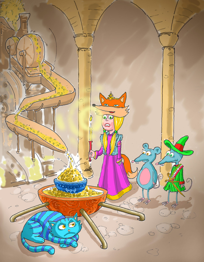 Сказка о Принцессе-Лисе и мышином короле 4