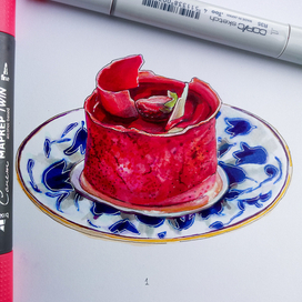 Просто пироженка, вкусная.