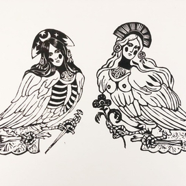 Сирин и Алконост