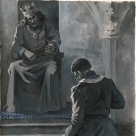 Иллюстрация к пьесе У. Шекспира "Генрих IV"