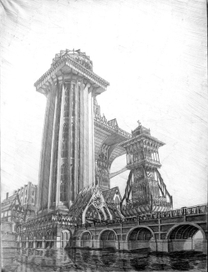  Архитектурная фантазия - Готика (альтернативный ракурс)