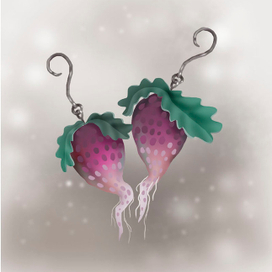 Сережки-редиски Полумны Лавгуд