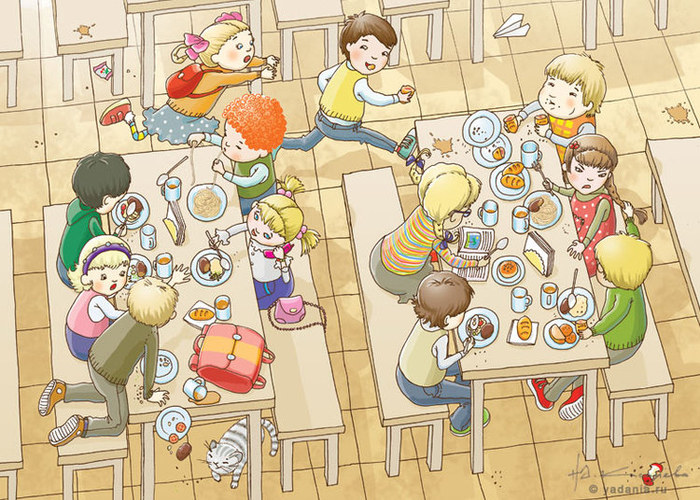 Правила поведения за столом