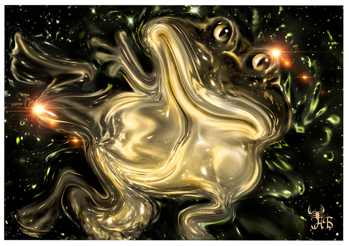 царевна лягушка)))..