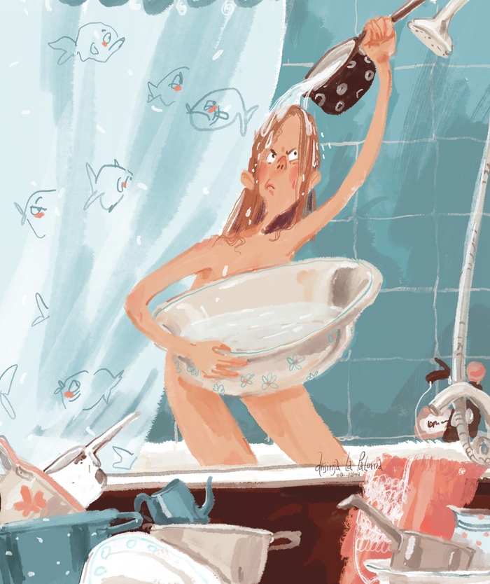 Плановое отключение горячей воды