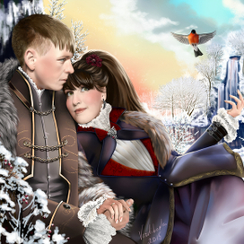 Молодожены