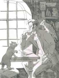 Фронтисписная иллюстрация. Гофман