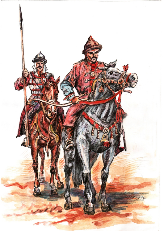 Булгарские воины