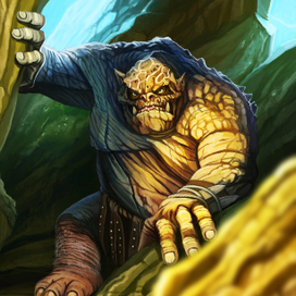 огр, персонаж для карточной игры