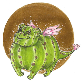 Кактусовый дракон - Эхинопсис