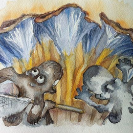 Грибное место.