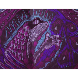 лягушка и цветы