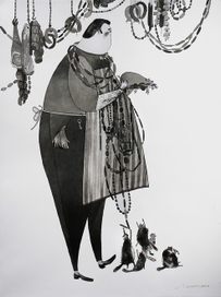 Мясник (40х60см)