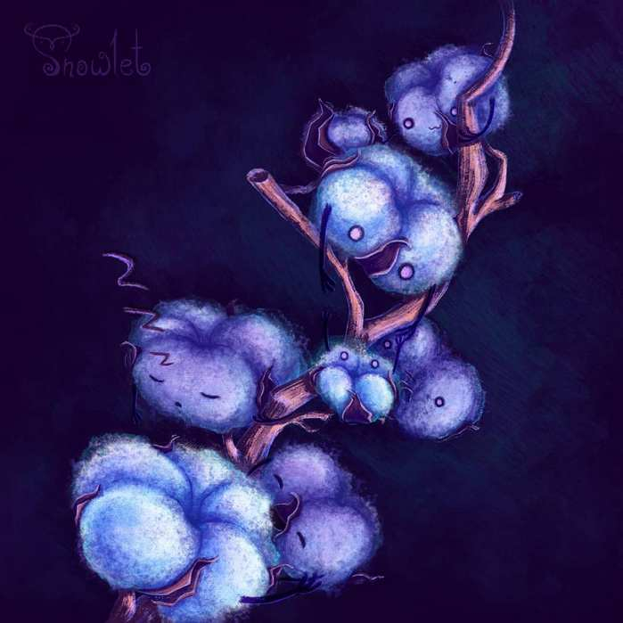 Пушишный хлопок