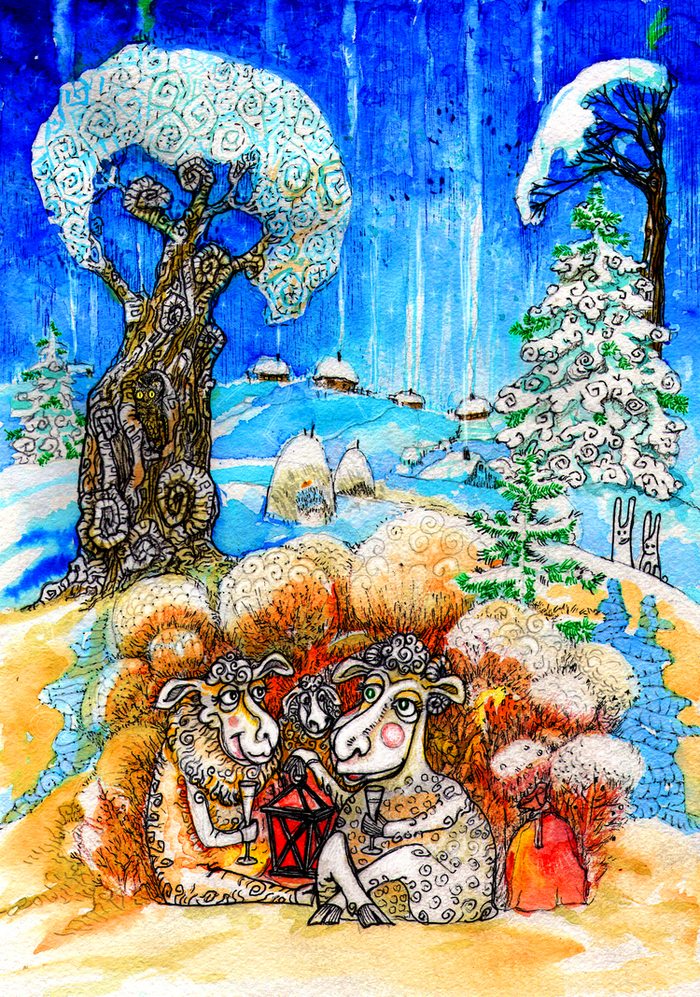 открытка в стадии доработки.