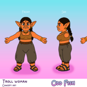 Odd Fish (character design)