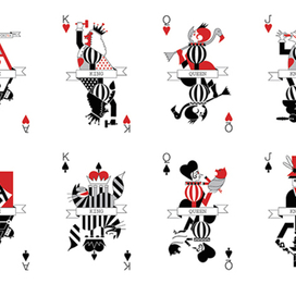 Карты по мотивам Алисы в Стране Чудес