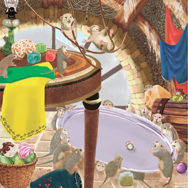 Л. Бокова Кнопп "Мышиная страна" Пол из серебра".