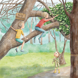 Иллюстрация к книге "Brambles and Beyond"