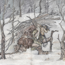 Зимний тролль