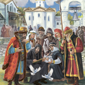 Нестор Летописец . О Борисе и Глебе.